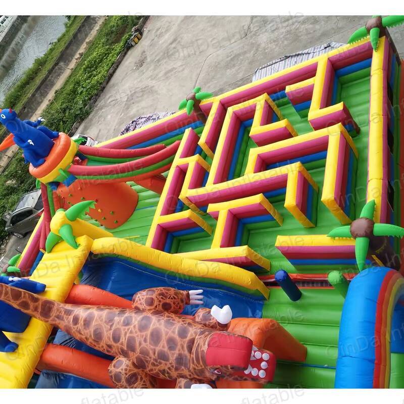 Kids Outdoor Obstacle Course Equipment - 2017 Popolare Attrezzatura per parchi giochi