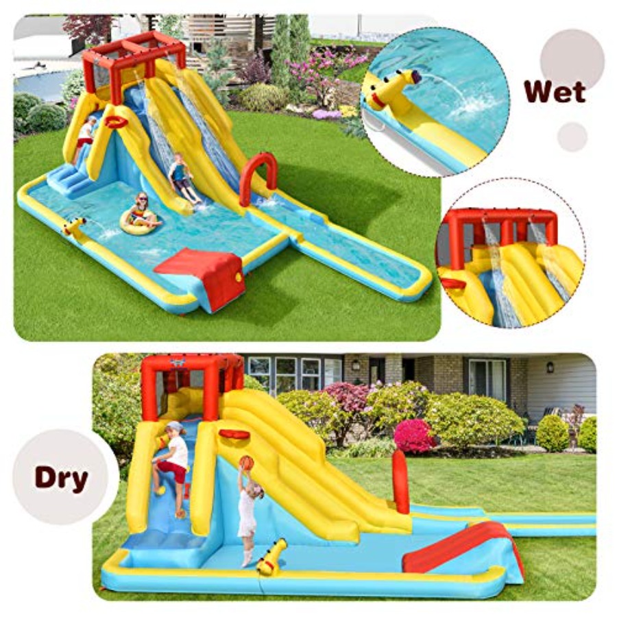 Kids Outdoor Inflatable Water Slide - Scivolo acquatico gonfiabile da esterno per