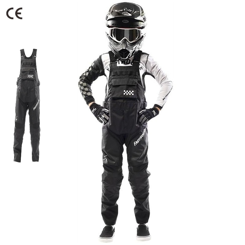 Kids Outdoor Karting - Tuta da Moto Fuoristrada Intera per