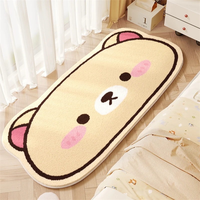 Kids Outdoor Mat - VIKAMA Tappeto Morbido in Peluche Kawaii