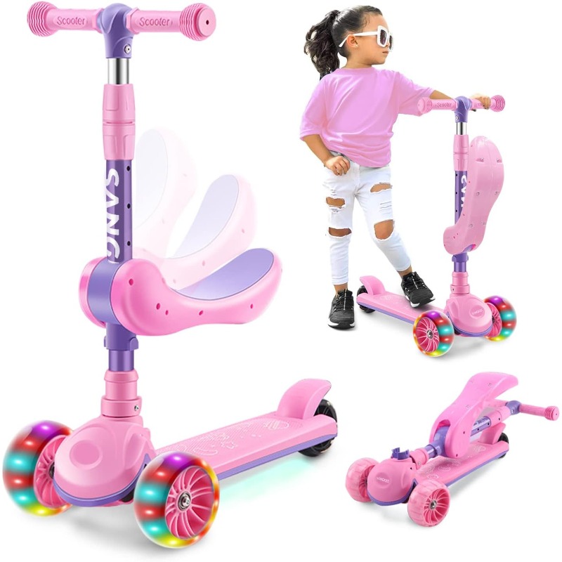 Kids Outdoor Activity Toys - Monopattino per bambini 2 in 1