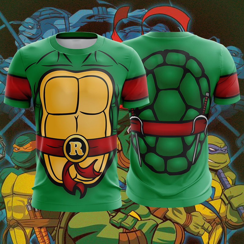 Kids Outdoor Ninja Warrior Course - Magliette Bandai Ninja Turtles per Ragazzi,