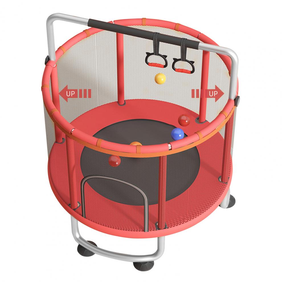 Kids Outdoor Swing - Trampolino per Bambini, Trampolino Regolabile per