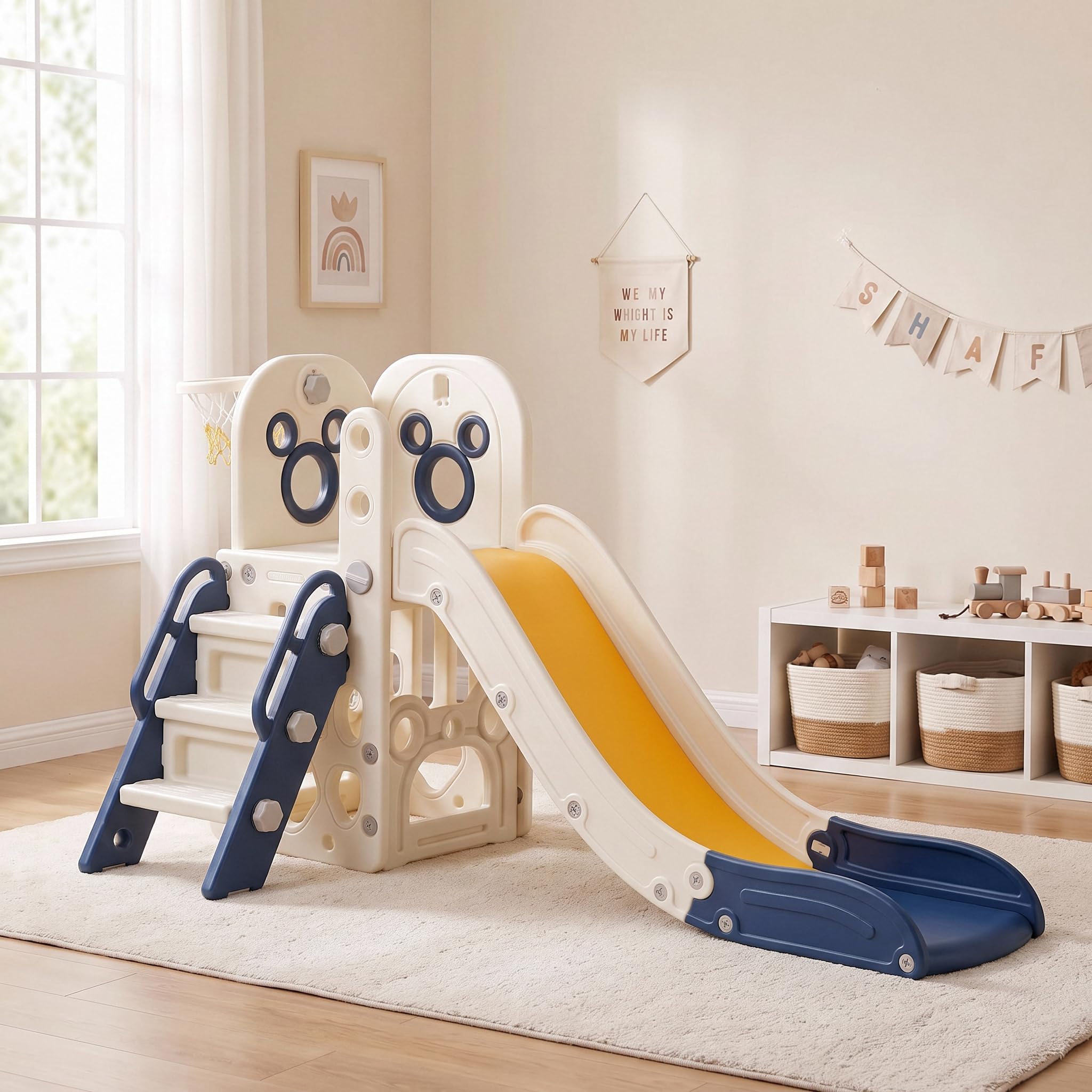 Kids Outdoor Slide - Set Giochi per Bambini 6 in