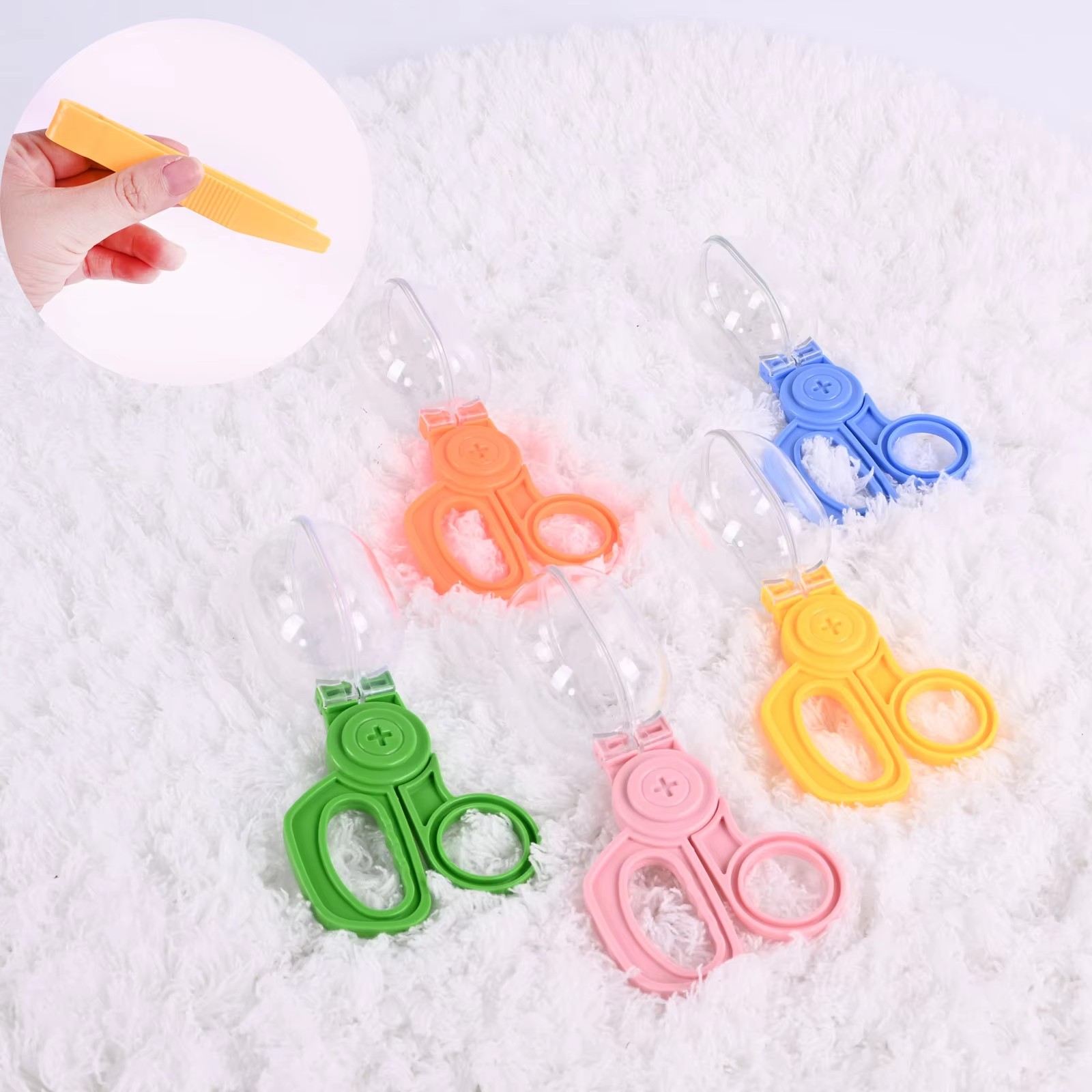 Kids Outdoor Adventure - Accessori giocattolo con clip per capsula