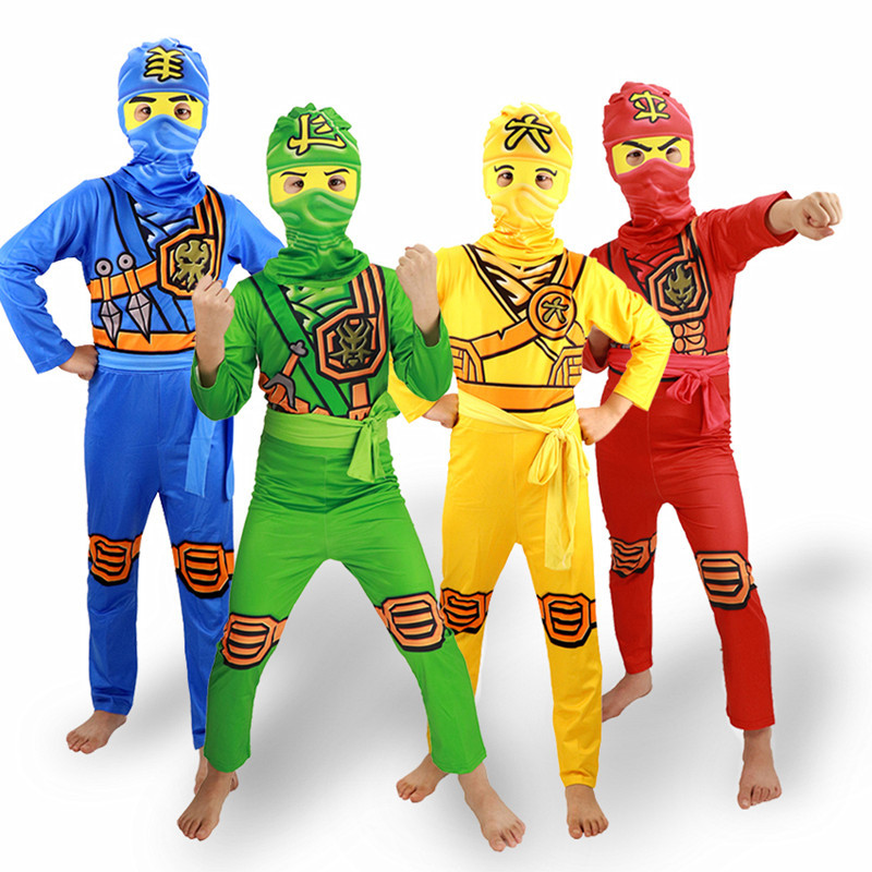 Kids Outdoor Ninja Warrior Course - Costume da ninja per bambini, vestito