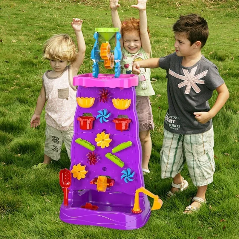 Kids Outdoor Activity Table - Tavolo d'Acqua per Bambini con Cascata