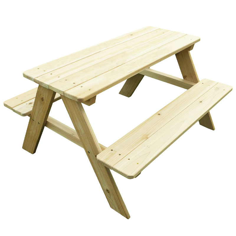 Kids Outdoor Picnic Table - Tavolo da Picnic in Legno per