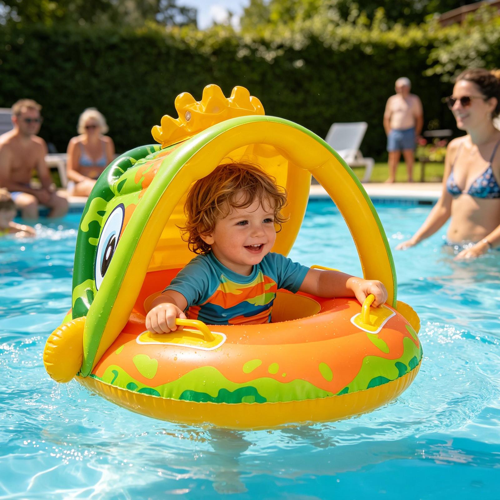 Kids Outdoor Chair - Sedia Gonfiabile per Bambini con Tettuccio