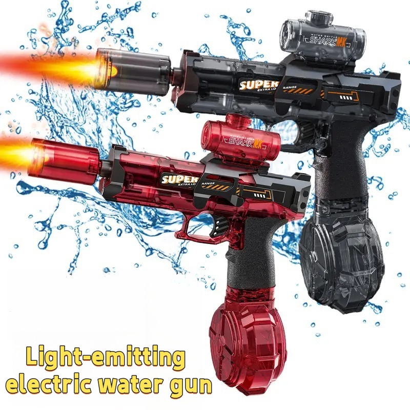 Kids Outdoor Activity Toys - Pistola ad Acqua Elettrica con Luci