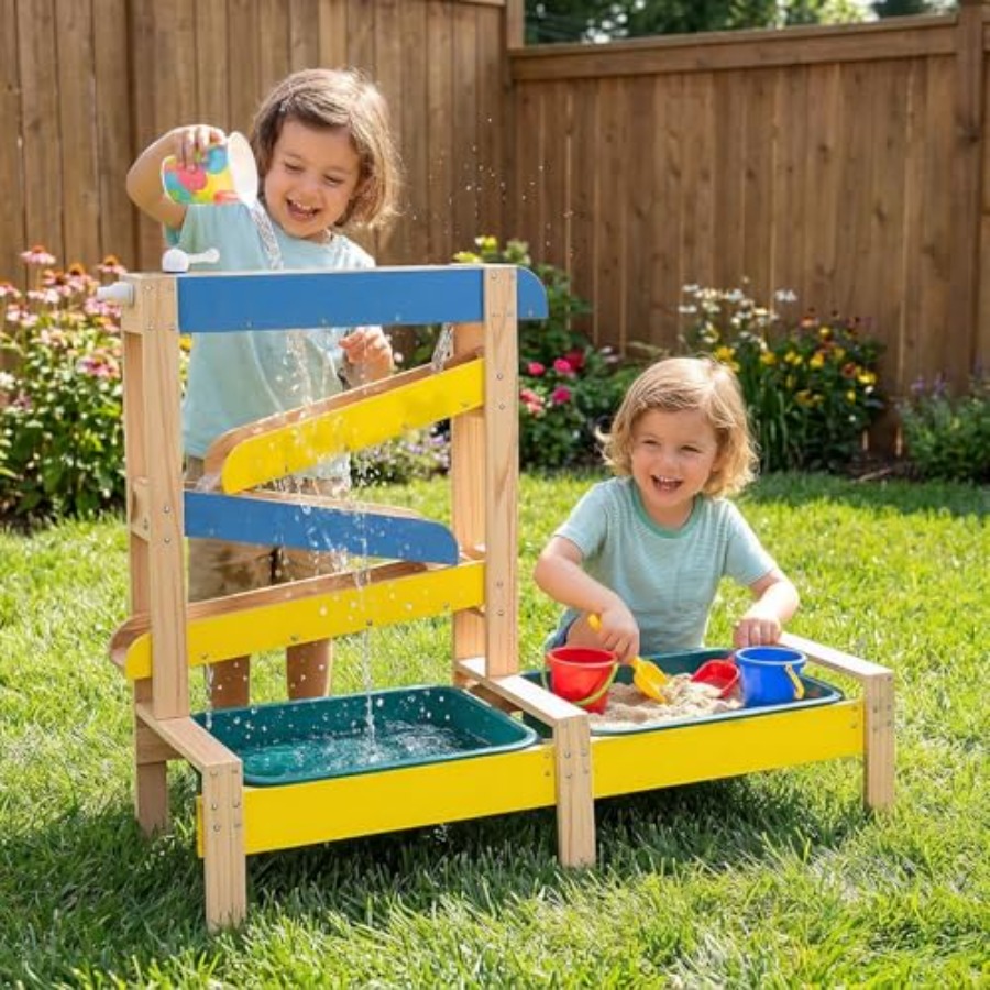 Kids Outdoor Activity Table - Set da gioco per attività all'aperto