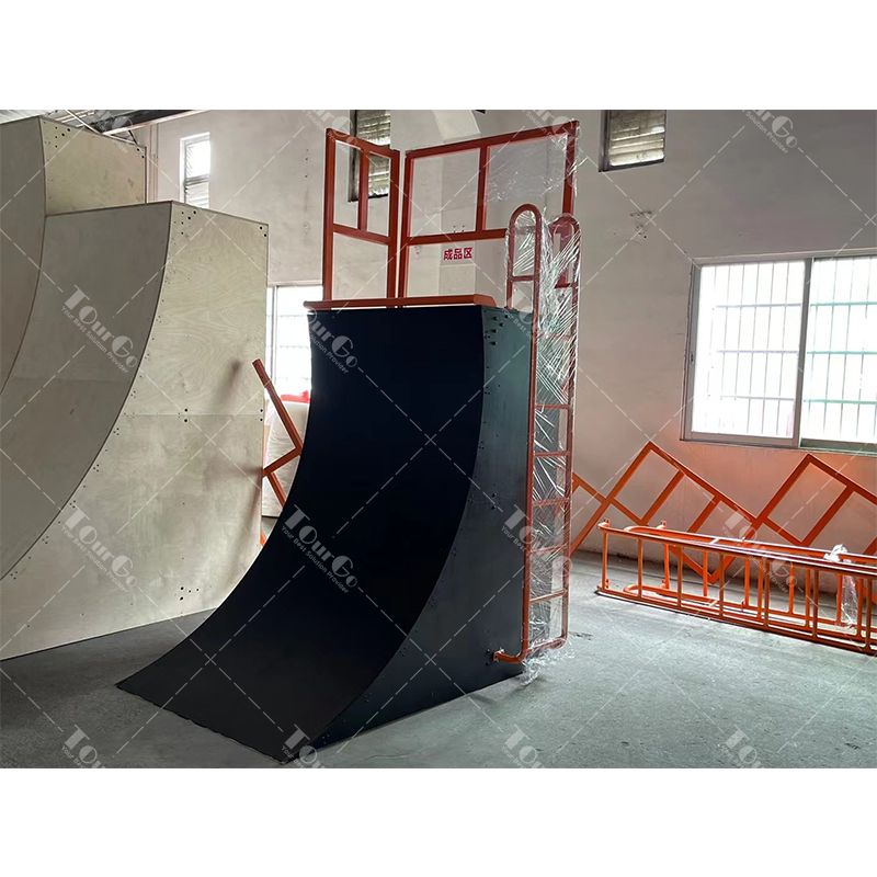 Kids Outdoor Ninja Warrior Course - Parete Curva Personalizzata per Bambini, per