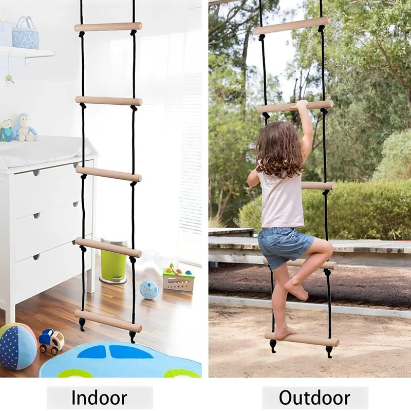 Kids Outdoor Swing - Scala di Corda per Arrampicata per