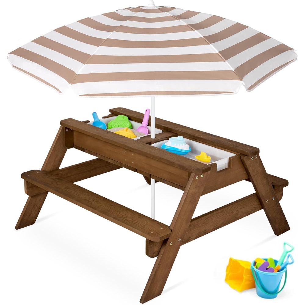 Kids Outdoor Picnic Table - Tavolo da Picnic per Bambini con