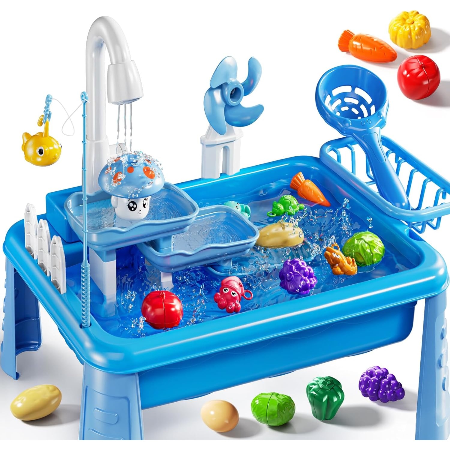 Kids Outdoor Activity Table - Tavolo da Gioco con Acqua per