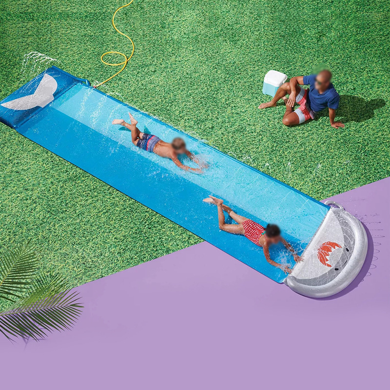 Kids Outdoor Mat - Tappetino interattivo per scivolo d'acqua con
