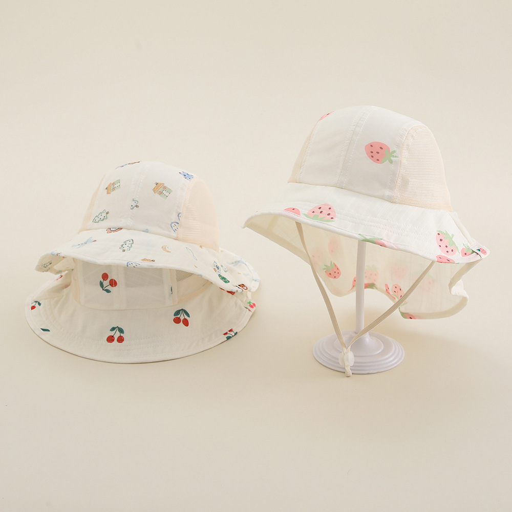 Kids Outdoor Hat - Cappello Estivo da Spiaggia per Bambini,