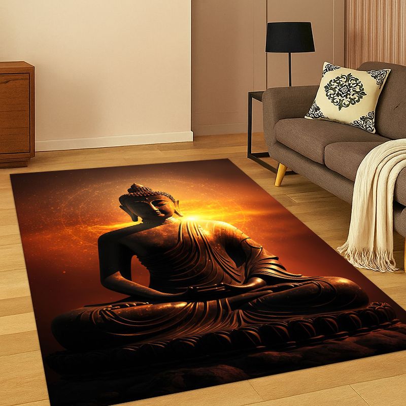 Kids Outdoor Flooring - Tappeto con Disegno del Buddha Shakyamuni