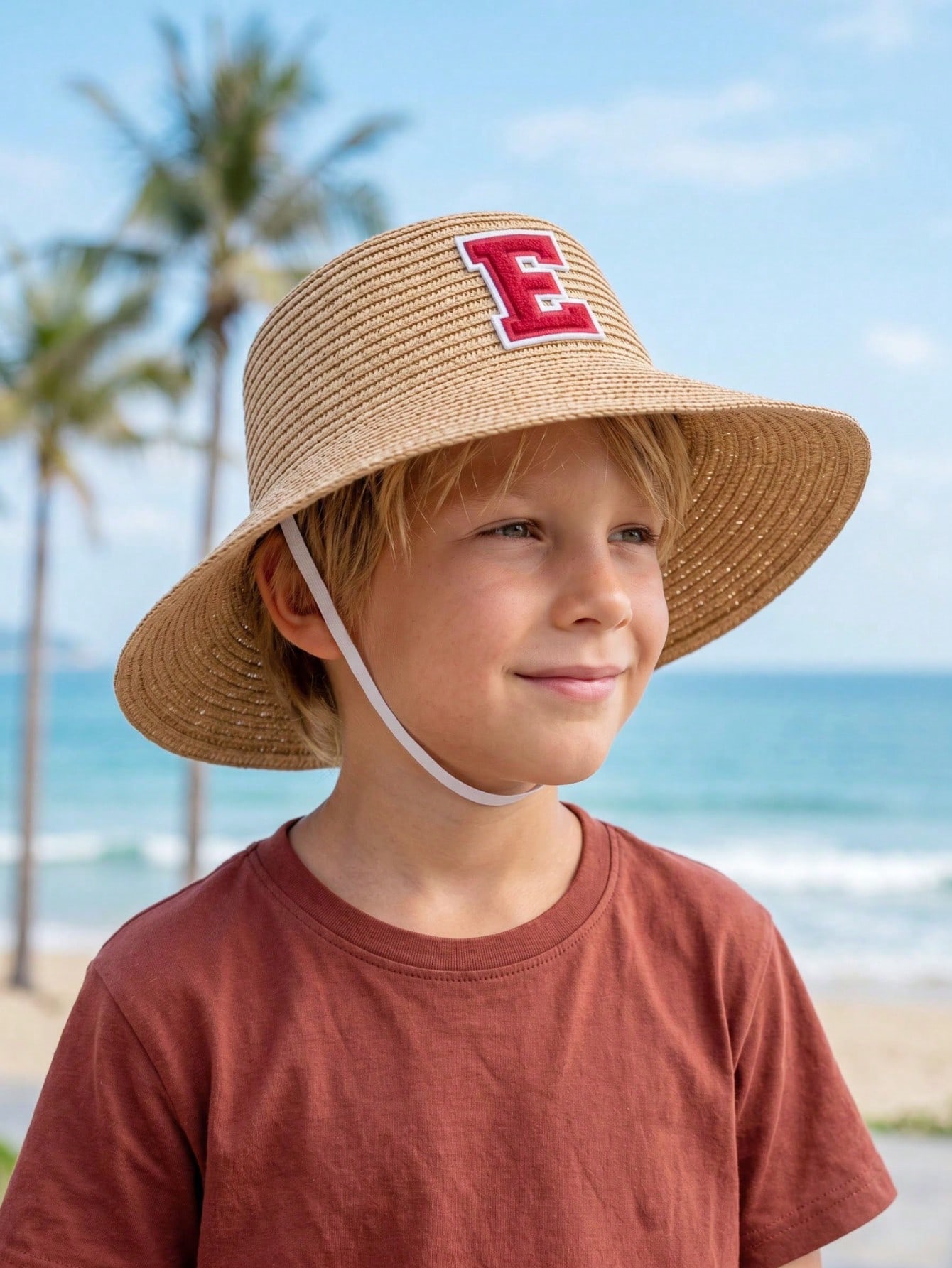 Cappello di paglia con fiocco  - Kids Outdoor Hat recensione e prezzo