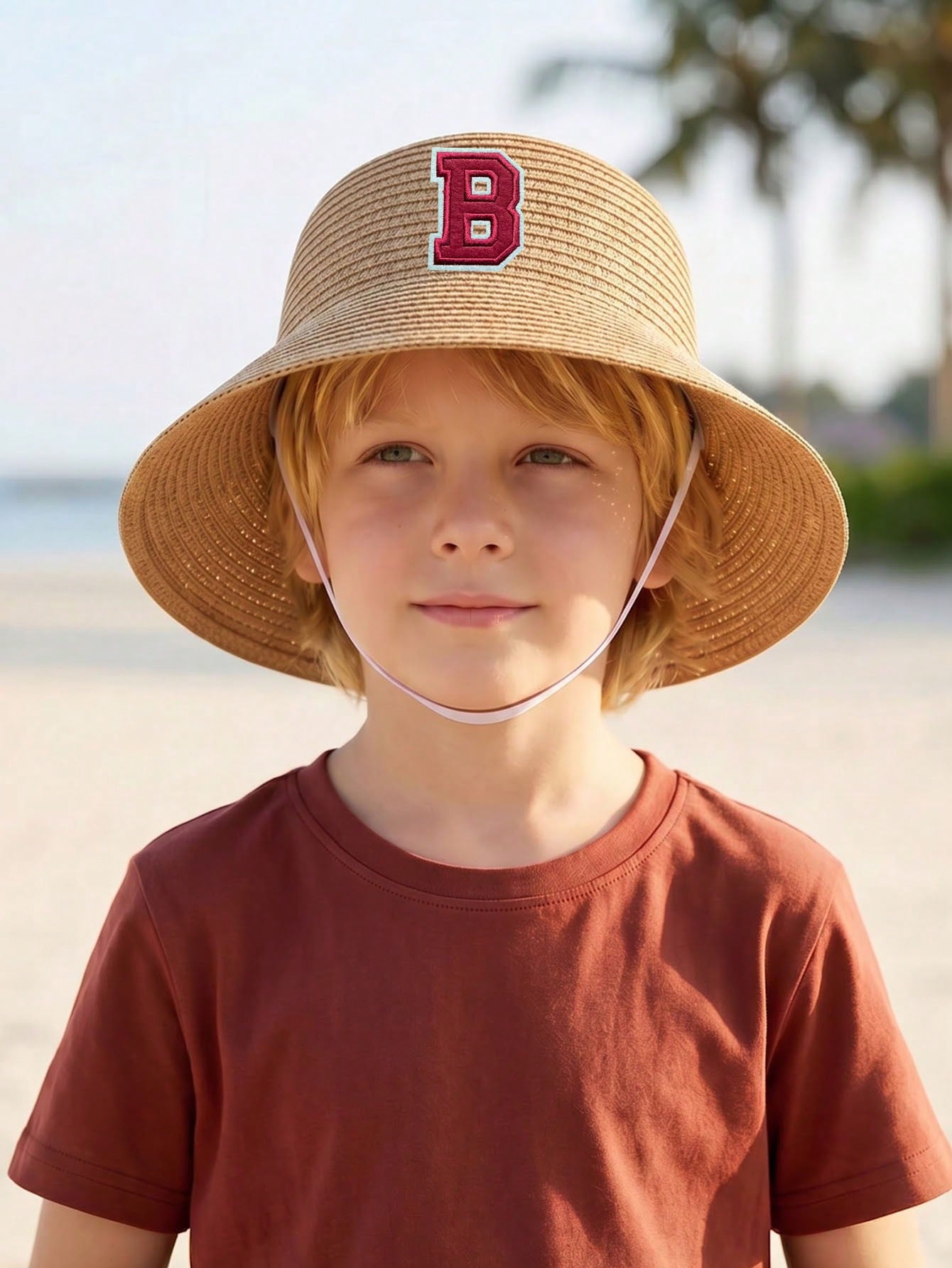 Cappello di paglia con fiocco  - Kids Outdoor Hat recensione e prezzo