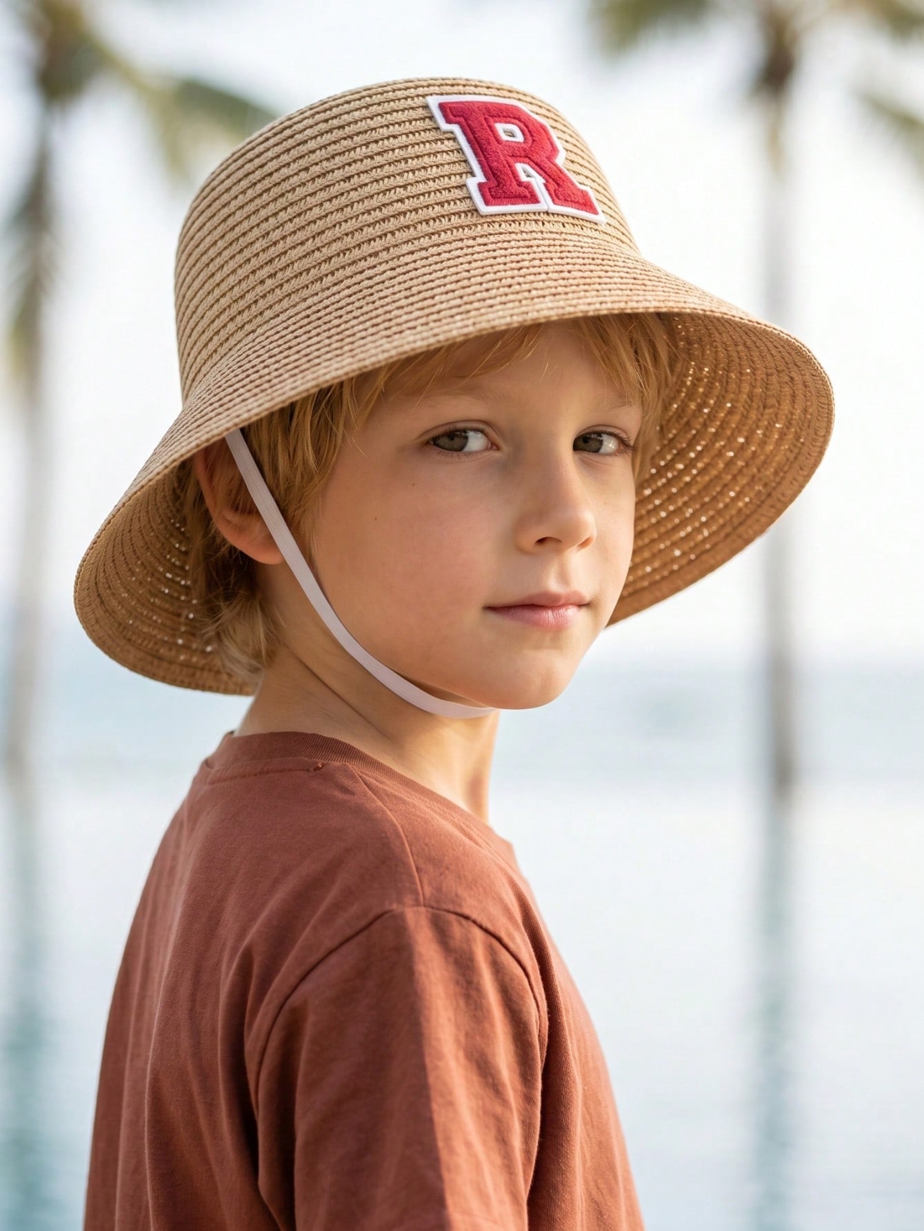 Cappello di paglia con fiocco  - Kids Outdoor Hat recensione e prezzo