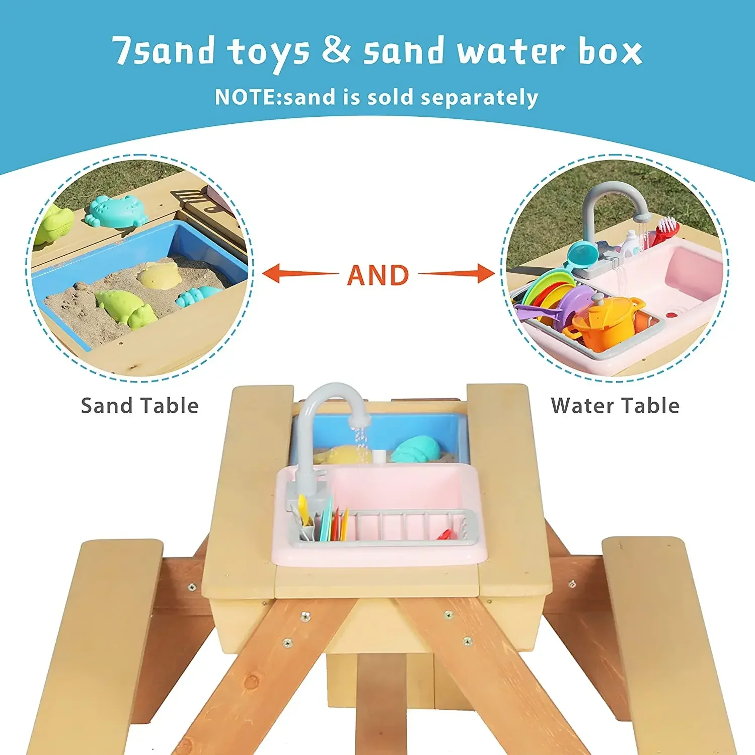# Tavolo da picnic per bambini - Kids Outdoor Activity Table recensione e prezzo