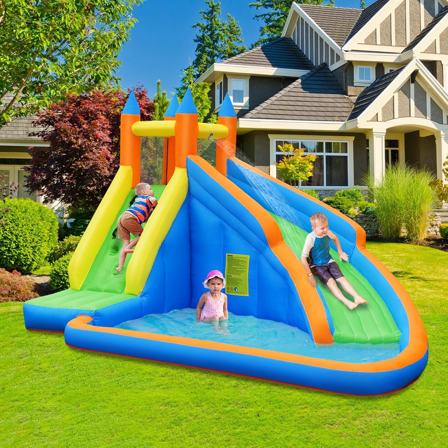 Parco Acquatico Gonfiabile Gig - Kids Outdoor Inflatable Water Slide recensione e prezzo