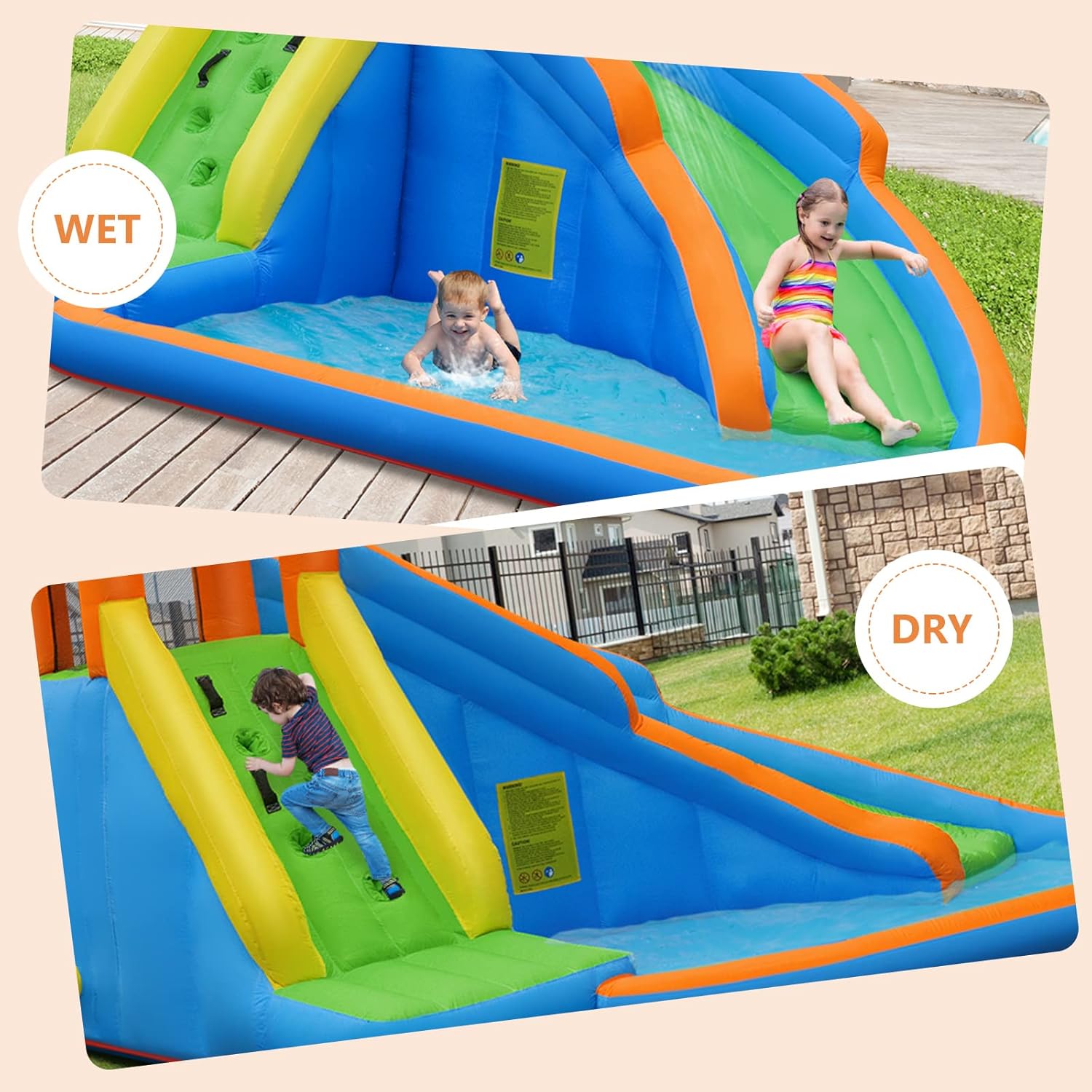 Parco Acquatico Gonfiabile Gig - Kids Outdoor Inflatable Water Slide recensione e prezzo