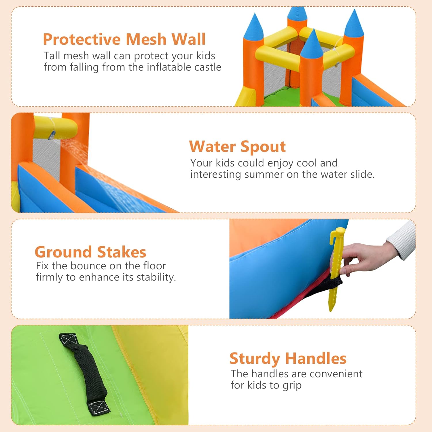 Parco Acquatico Gonfiabile Gig - Kids Outdoor Inflatable Water Slide recensione e prezzo