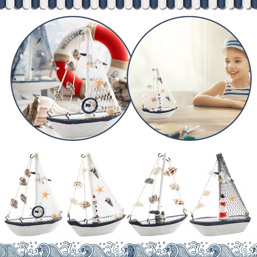 Mini barca a vela in legno in  - Kids Outdoor Chair recensione e prezzo