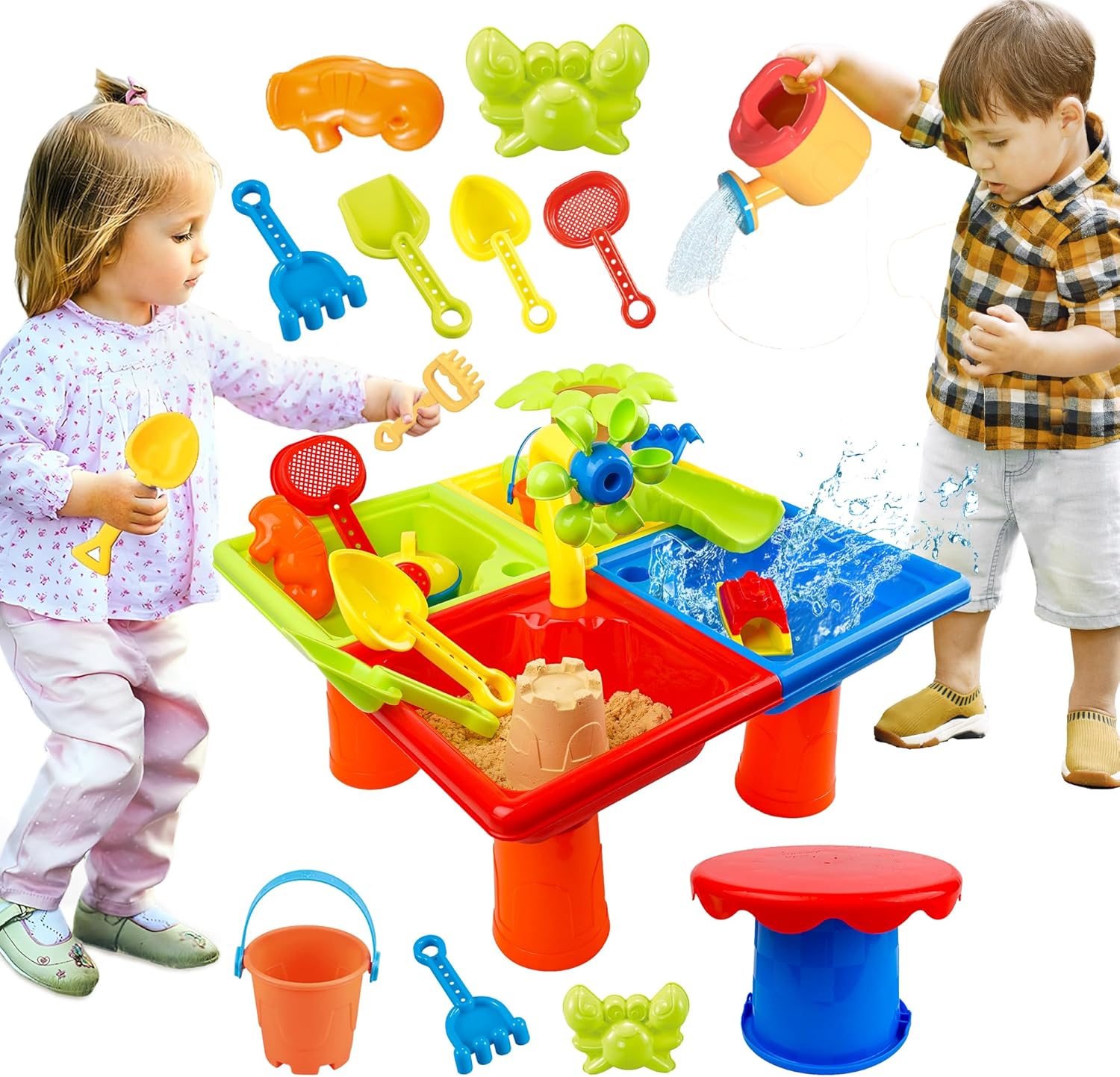 25 pezzi tavolo da acqua estiv - Kids Outdoor Activity Toys recensione e prezzo