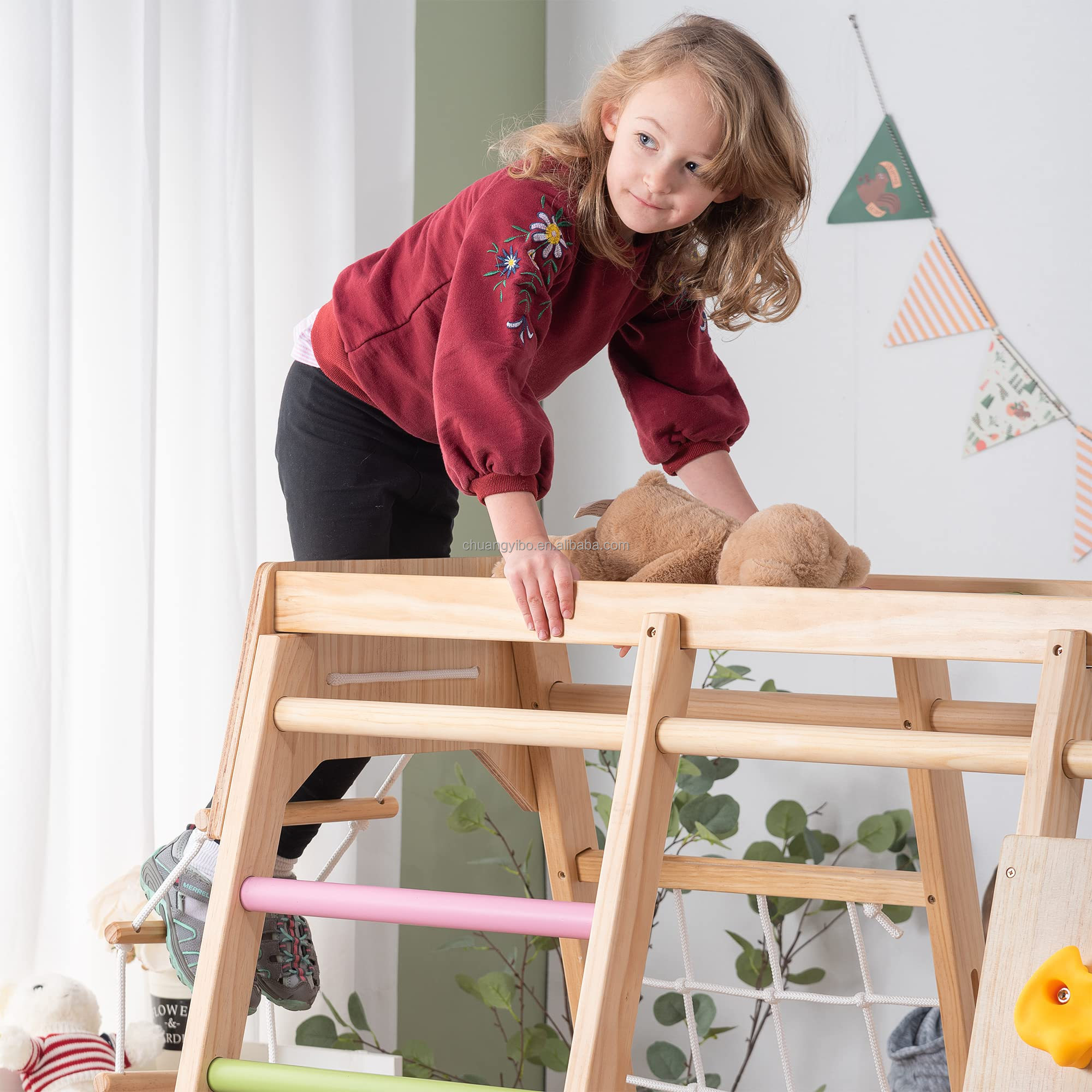 Pareti da Arrampicata, Prodott - Kids Outdoor Swing recensione e prezzo