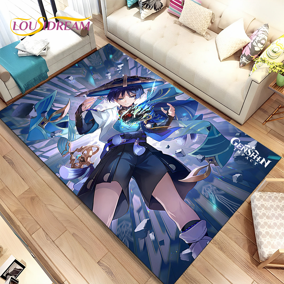 Genshin Impact Cartoon Game Ar - Kids Outdoor Mat recensione e prezzo