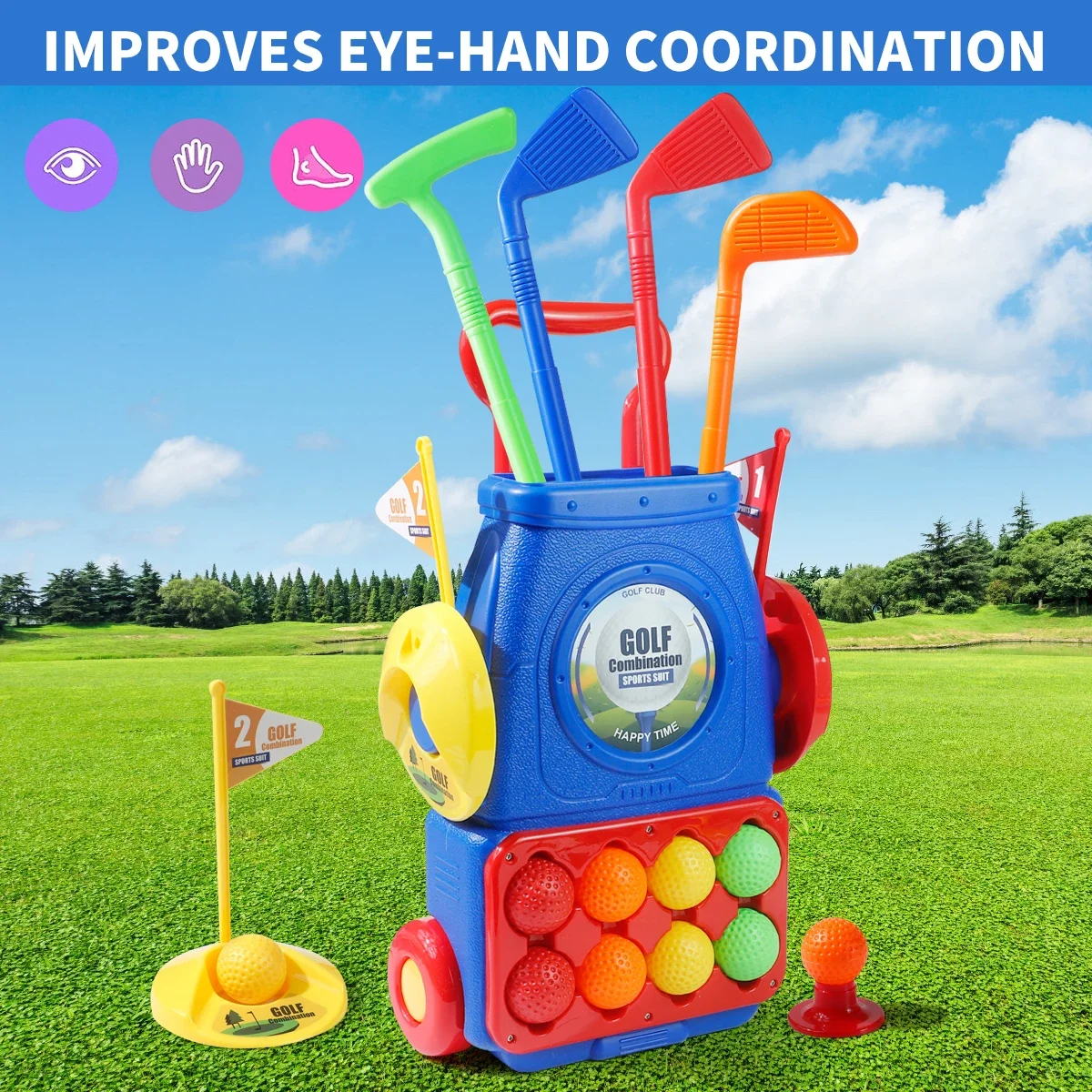 Giocattolo per carrello da gol - Kids Indoor Outdoor Cart recensione e prezzo