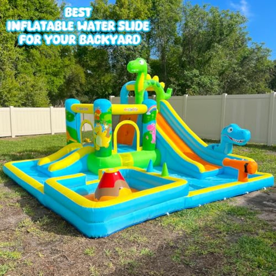 Scivolo acquatico gonfiabile d - Kids Outdoor Inflatable Water Slide recensione e prezzo