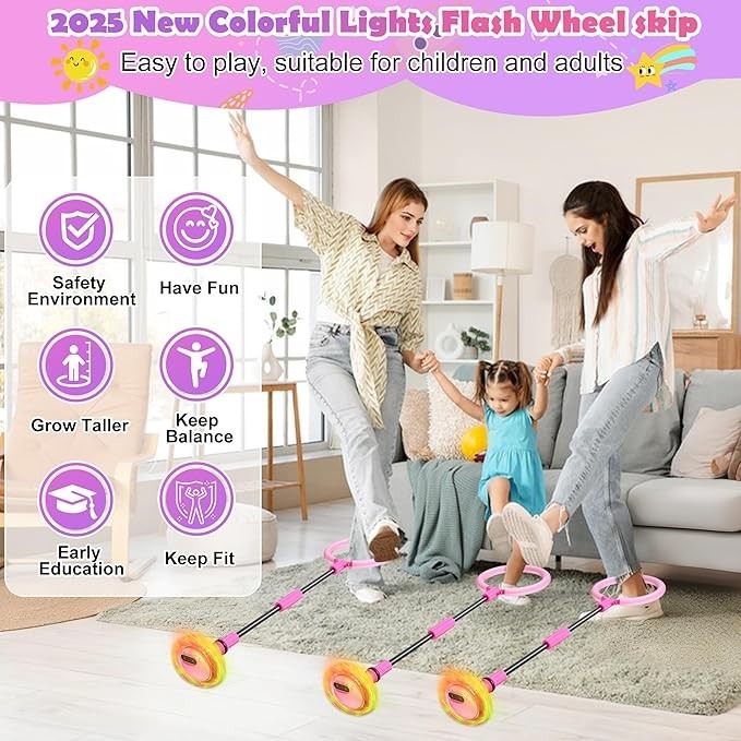 Palla da Salto a LED Lampeggia - Kids Outdoor Swing recensione e prezzo