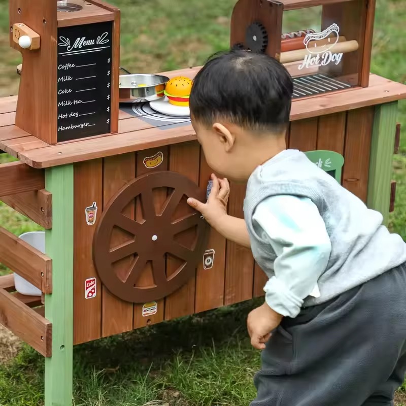 Cucina in Legno da Esterno per - Kids Outdoor Mud Kitchen Accessories recensione e prezzo
