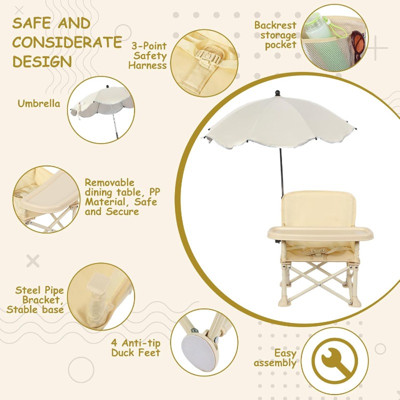 Seggiolino da Spiaggia per Bam - Kids Outdoor Chair recensione e prezzo
