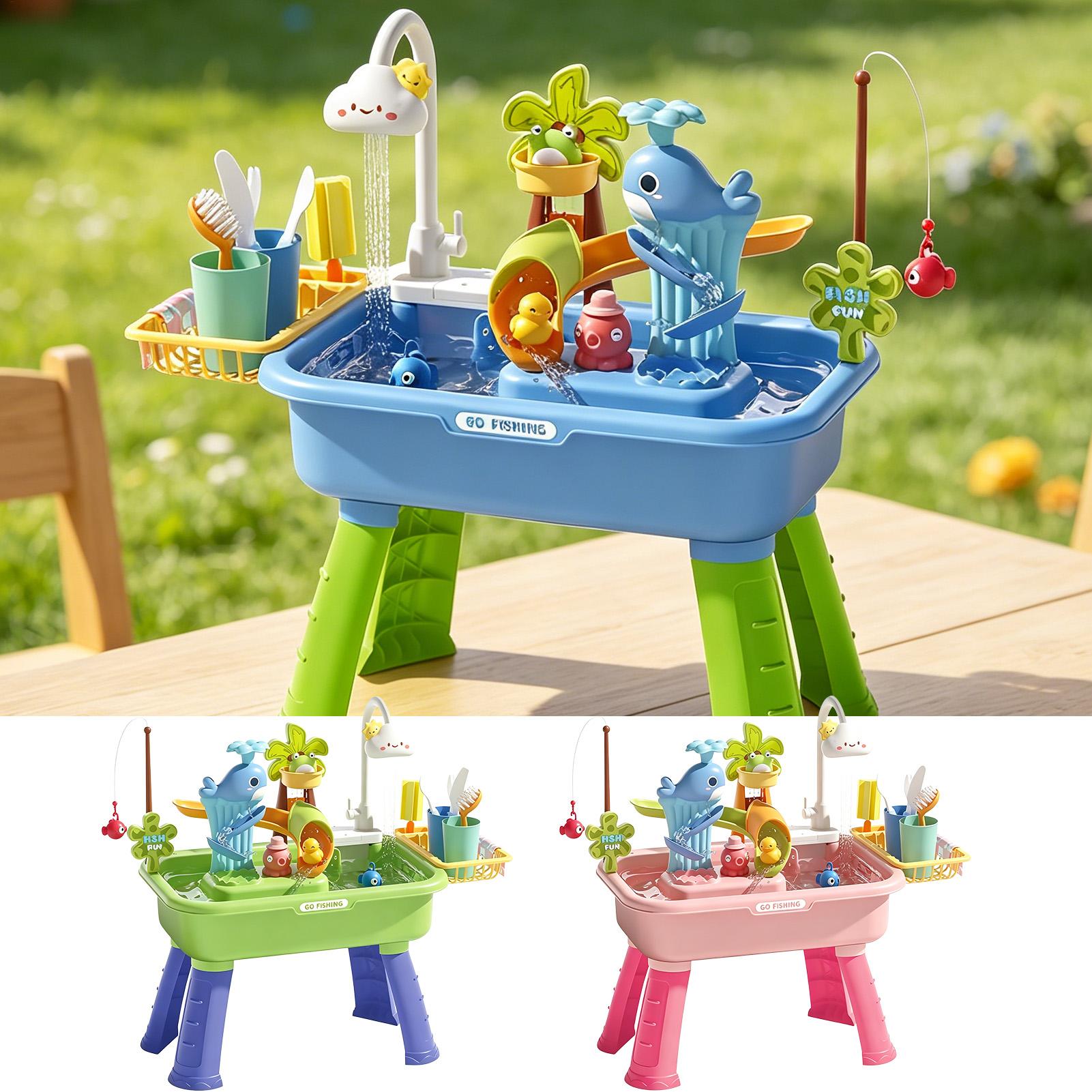 Tavolo d'Acqua per Bambini con - Kids Outdoor Activity Table recensione e prezzo