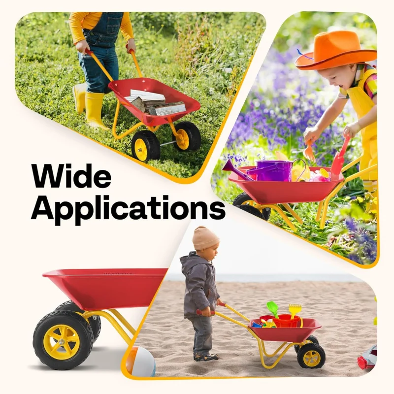 Carriola per bambini, carrello - Kids Indoor Outdoor Cart recensione e prezzo