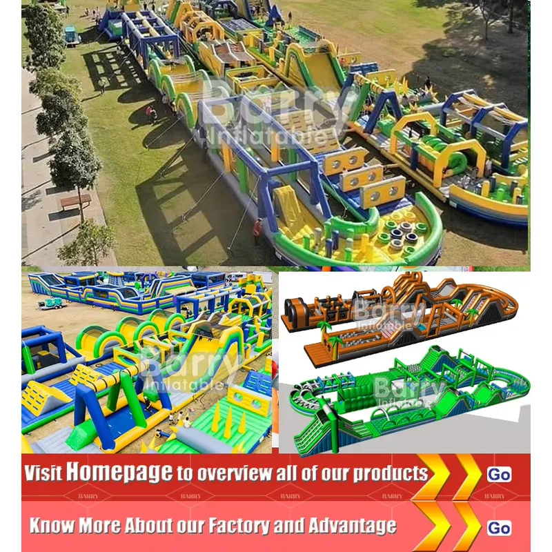 Percorso a Ostacoli Gonfiabile - Kids Outdoor Obstacle Course Equipment recensione e prezzo