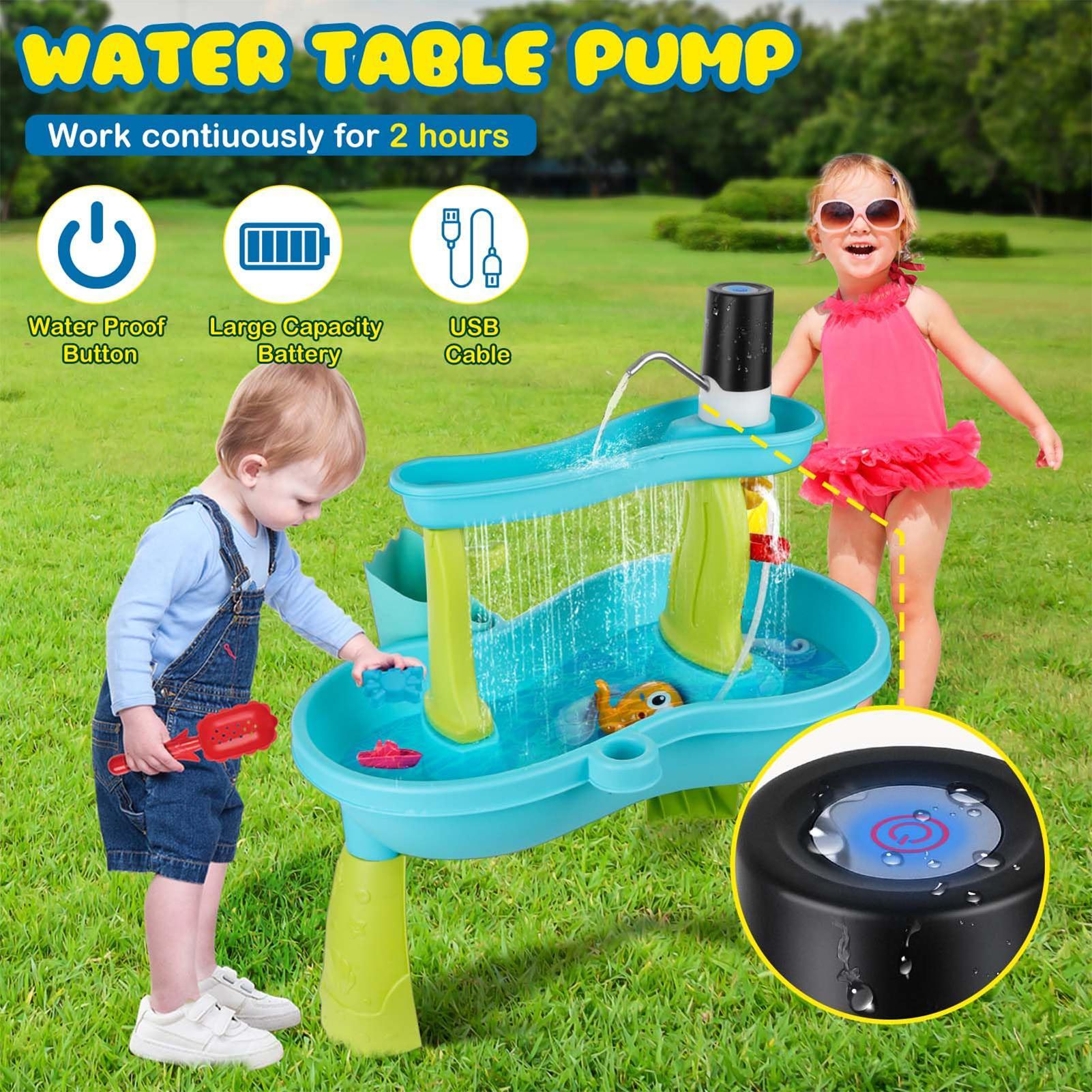 Piccola Pompa d'Acqua Ricarica - Kids Outdoor Picnic Table recensione e prezzo