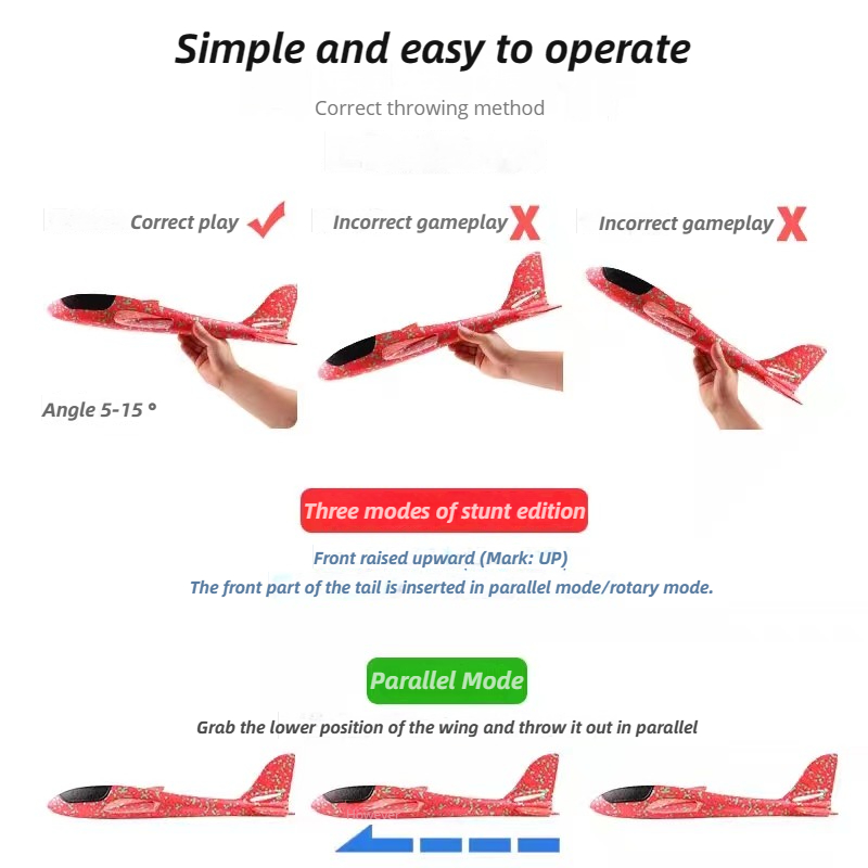 48cm grande schiuma aereo per  - Kids Outdoor Activity Toys recensione e prezzo