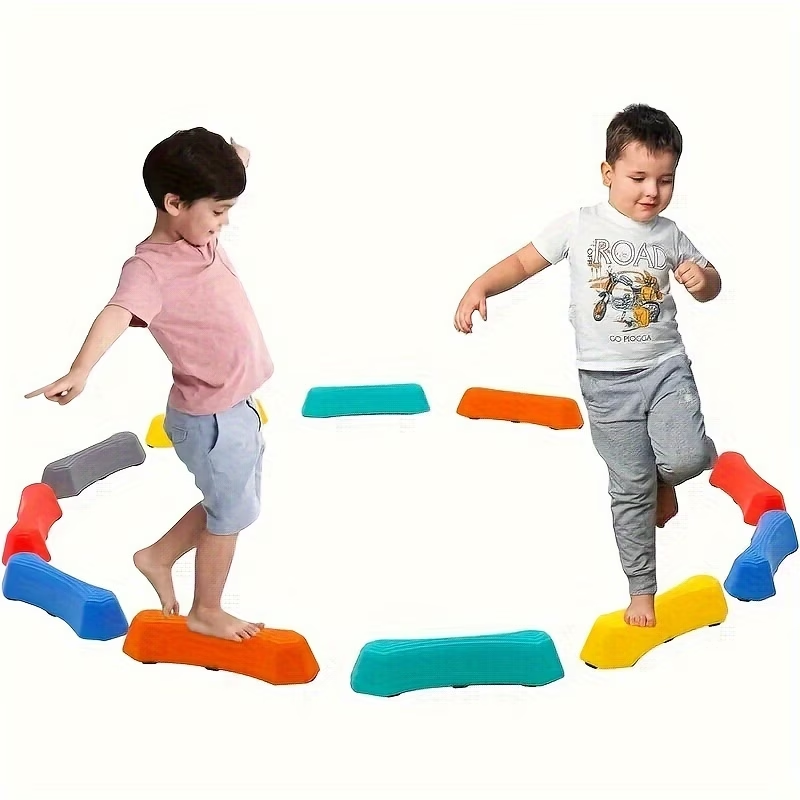 Set di 6 Pietre per Equilibrio - Kids Outdoor Obstacle Course Equipment recensione e prezzo