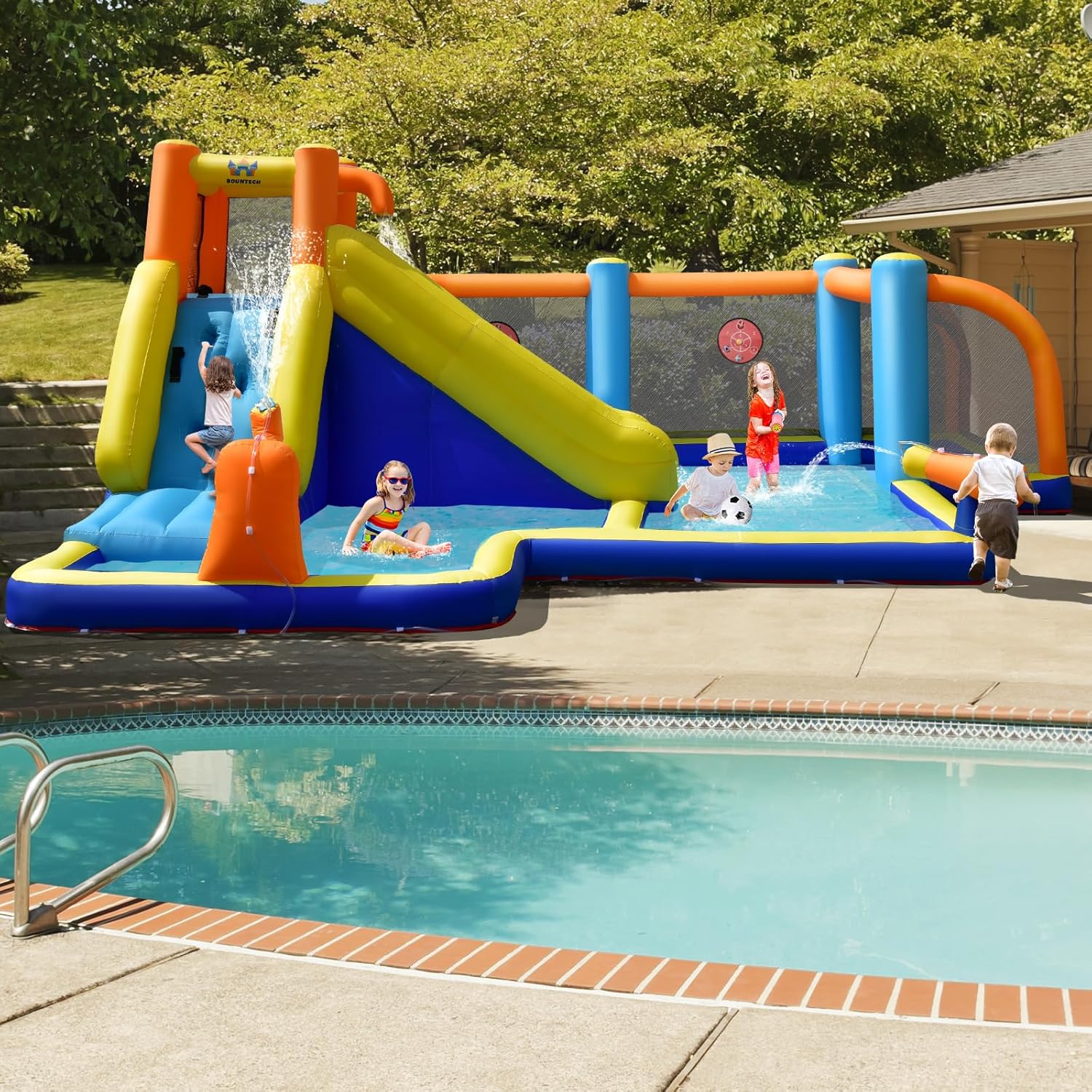 Scivolo d'Acqua Gonfiabile Gig - Kids Outdoor Inflatable Water Slide recensione e prezzo