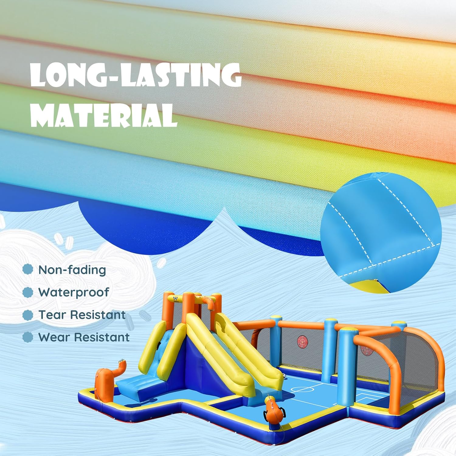 Scivolo d'Acqua Gonfiabile Gig - Kids Outdoor Inflatable Water Slide recensione e prezzo