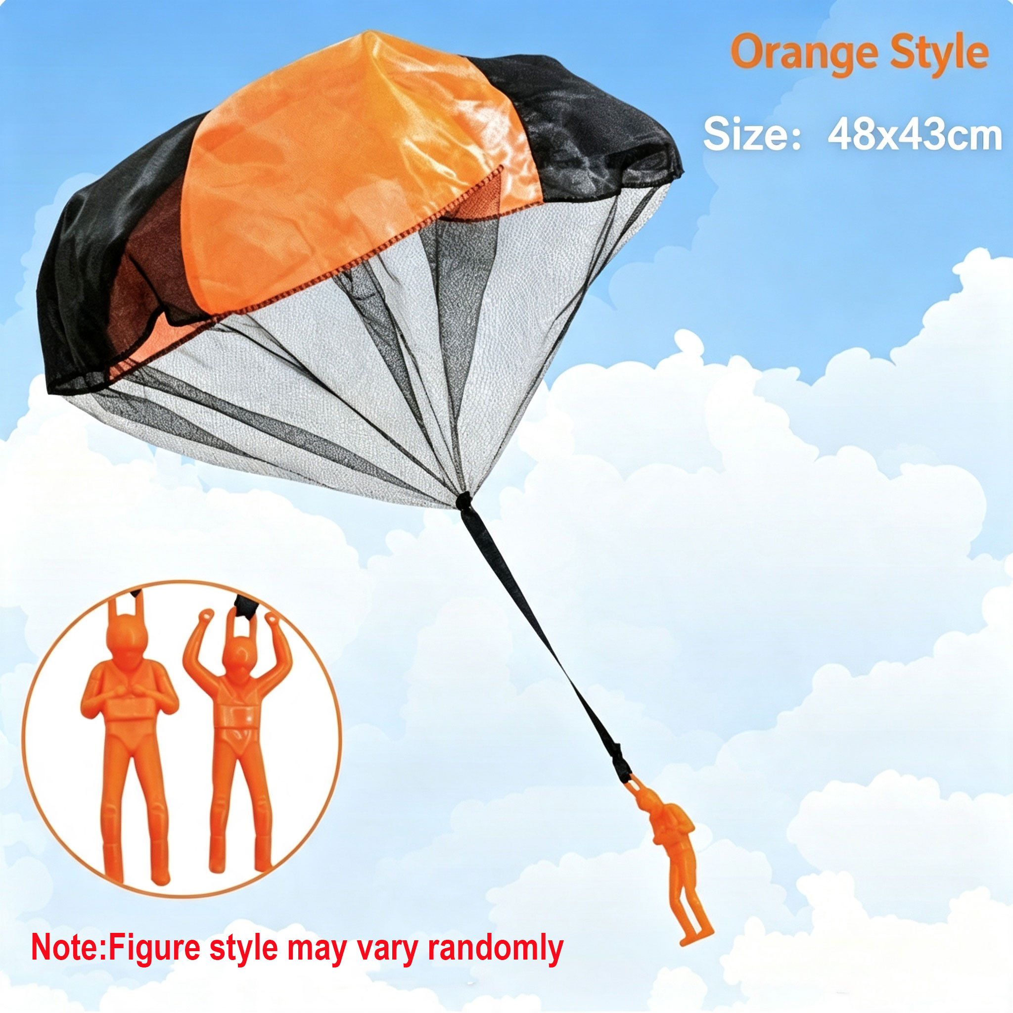 Set di 3/6 Paracadute Giocatto - Kids Outdoor Easter Gifts recensione e prezzo