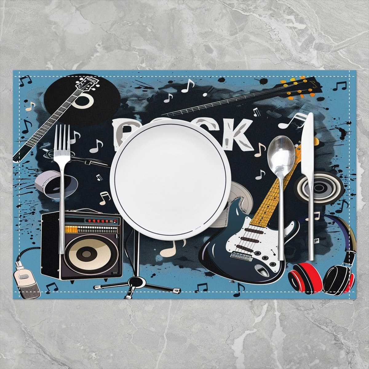 Tovagliette musicali rock Set  - Kids Outdoor Mat recensione e prezzo