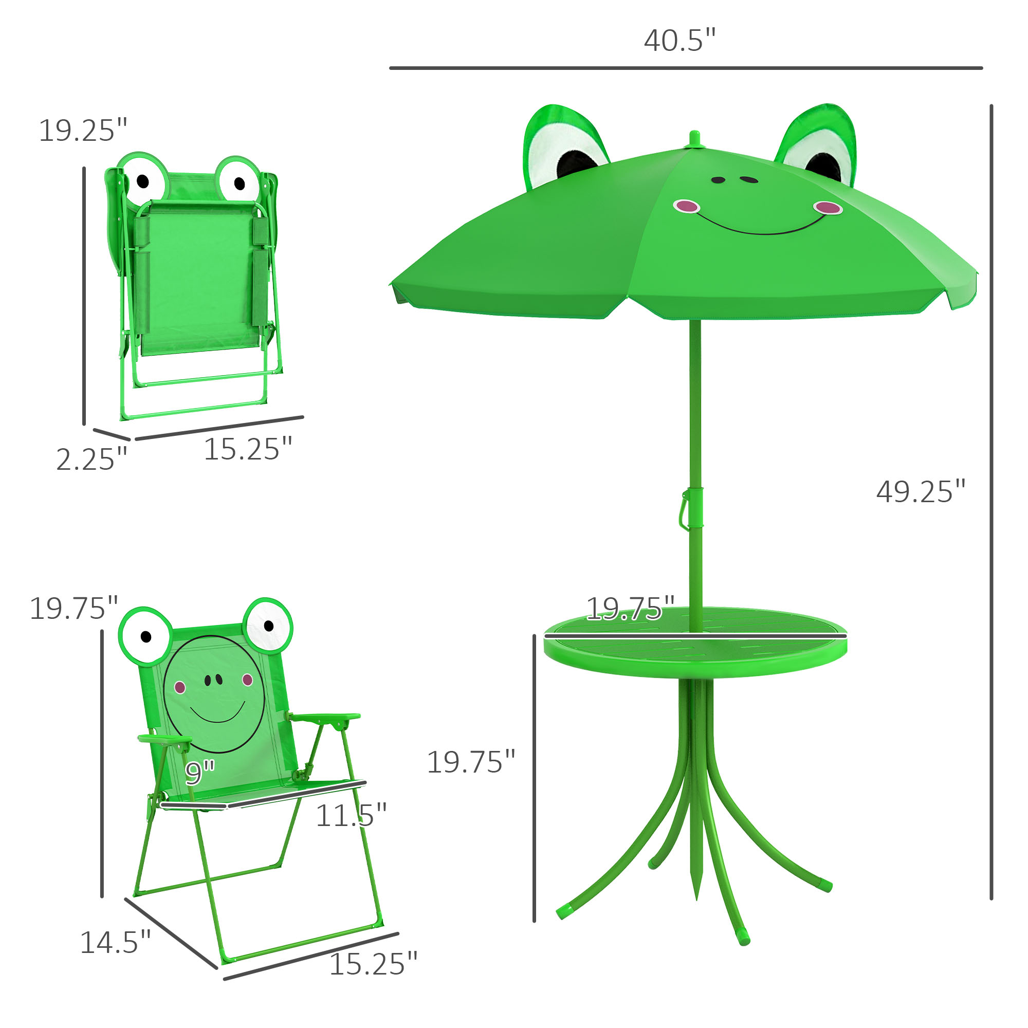 Set Tavolo e Sedie per Bambini - Kids Outdoor Picnic Table recensione e prezzo