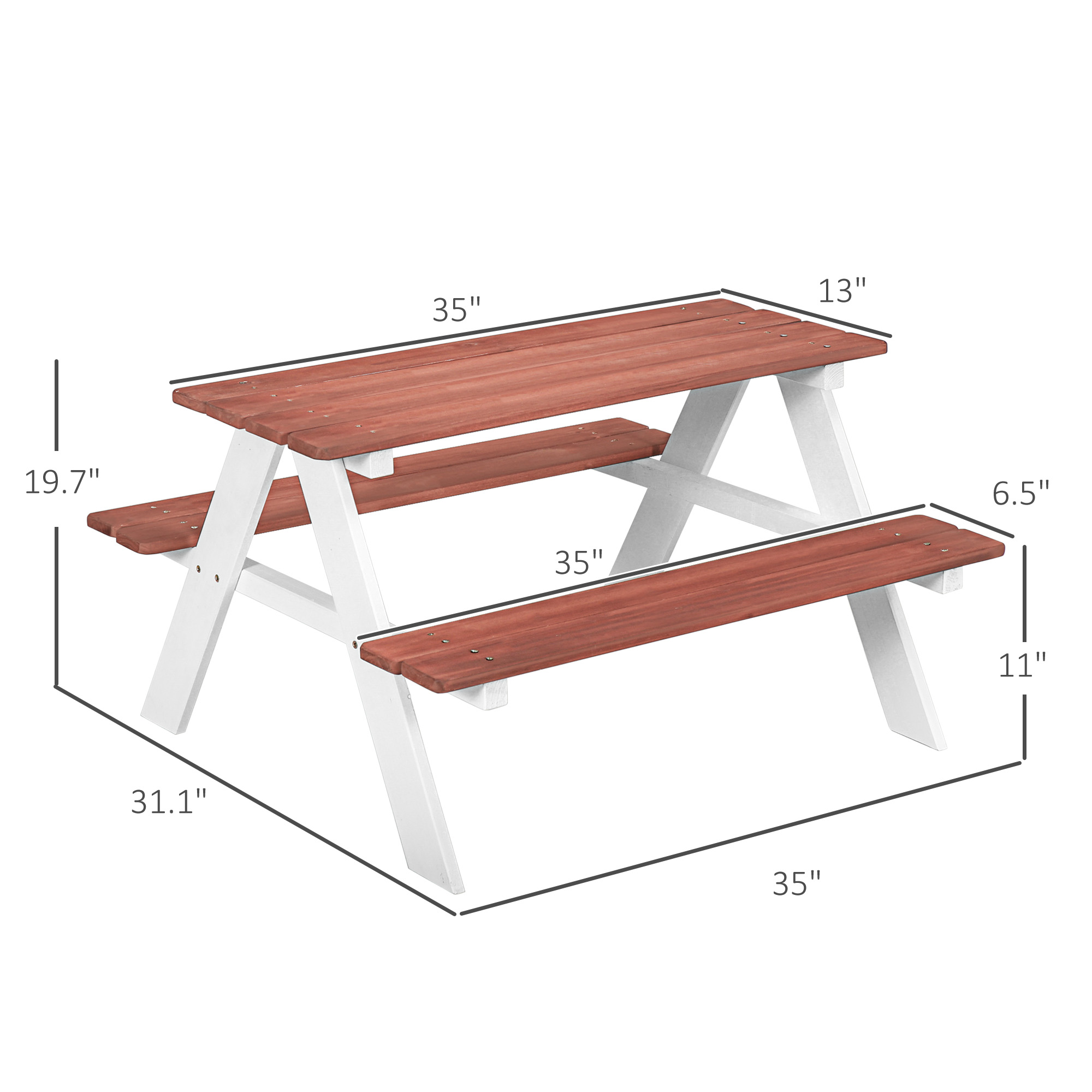 Set Tavolo e Panchina da Picni - Kids Outdoor Picnic Table recensione e prezzo